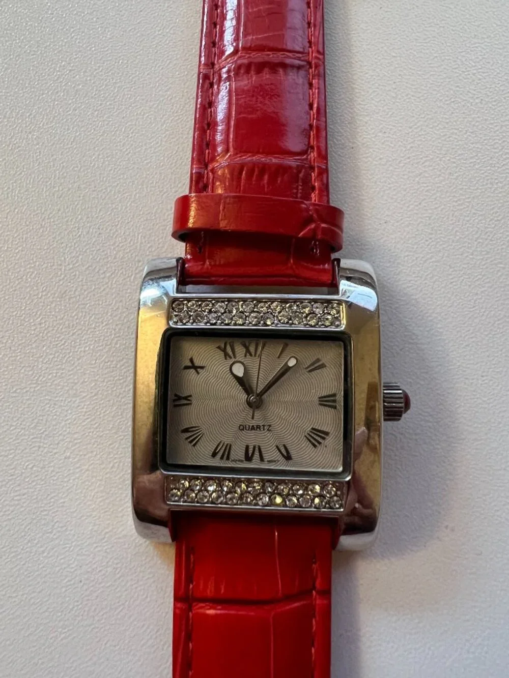 Watch – Rectangular Face, New Battery & Band